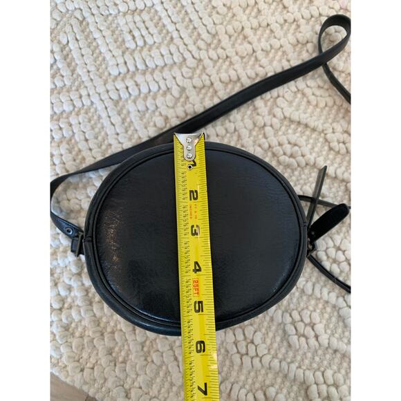 Coach Mini Bucket Black Leather Crossbody Shoulder Bag f1481 32281 - Picture 11 of 15